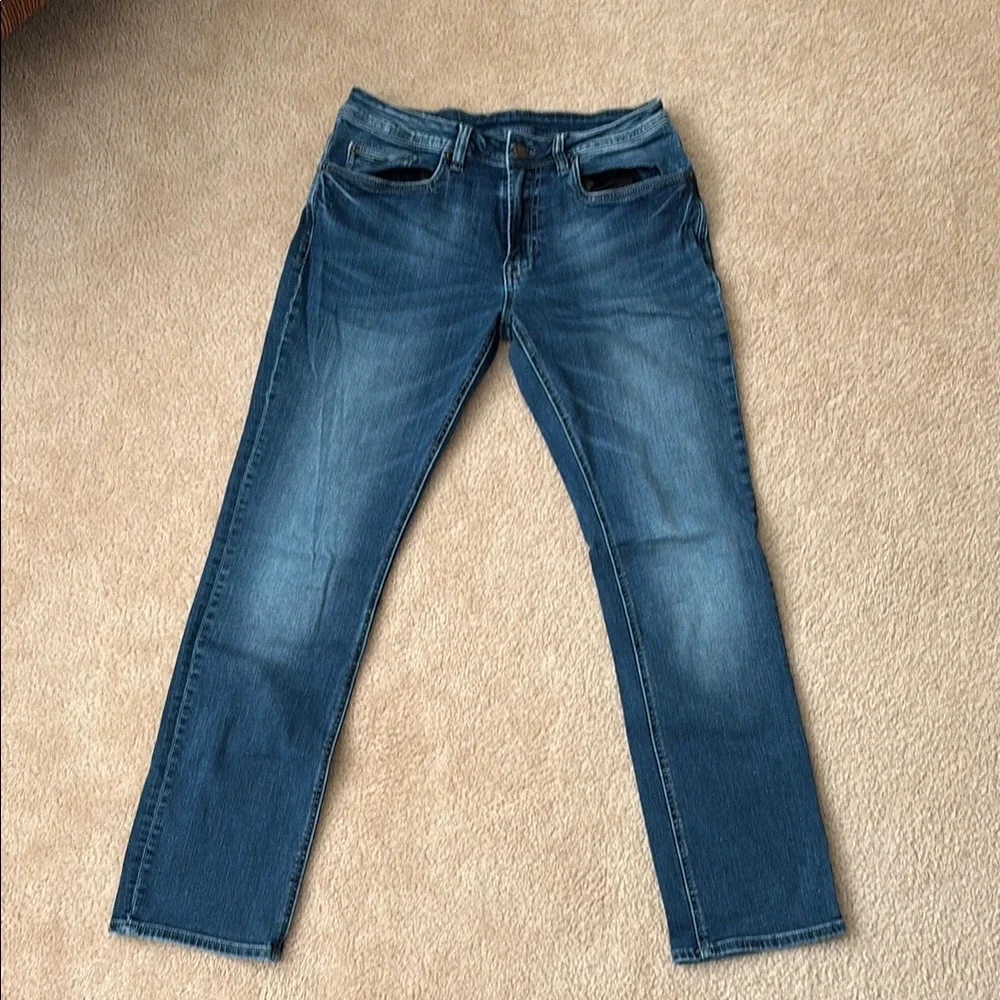 Buffalo David Bitton Blue Slim Jeans - Picture 1 of 2
